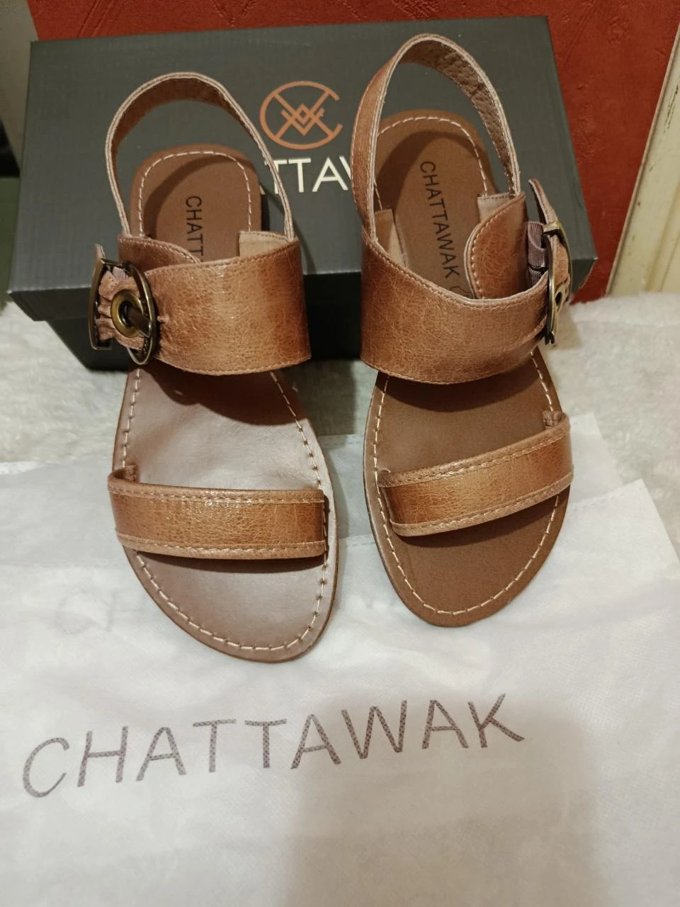 Chattawak leather sandals 38 – photo 5